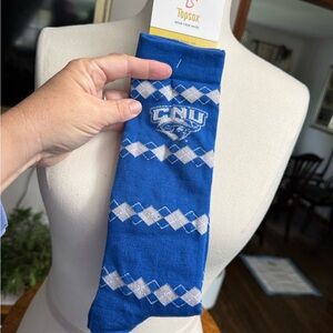 CNU Topsox - Blue Argyle Men's Socks